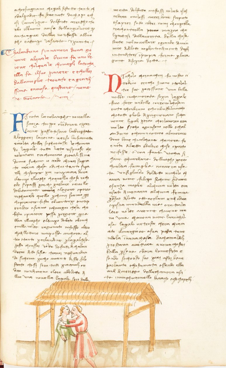 Décaméron, A califourchon ; Calandrino et Niccolessa, Neuvième journée, nouvelle 5. - Giovanni Boccaccio