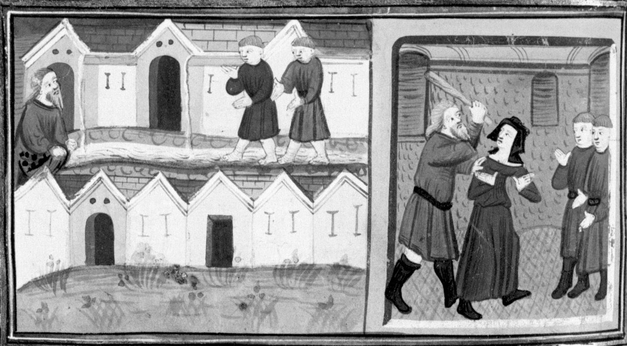 Décaméron, Calandrino et ses amis cherchent l’hélitrope dans le Mugnon ; Calandrino bat sa femme. Huitième journée, nouvelle 1 - Giovanni Boccaccio