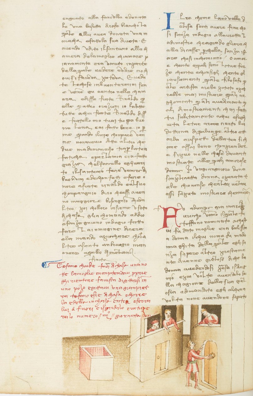 Décaméron, La noyée ; Tofano à la porte de chez lui, Septième journée, nouvelle 4. - Giovanni Boccaccio