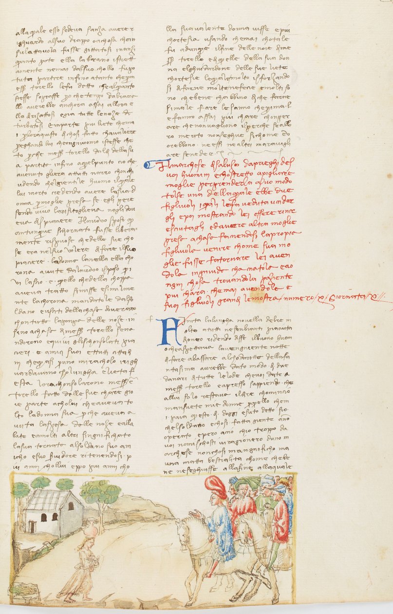 Décaméron, Physiologie du mariage - Gualtieri di Saluzzo allant chercher Griselda, Dixième journée, nouvelle 10. - Giovanni Boccaccio