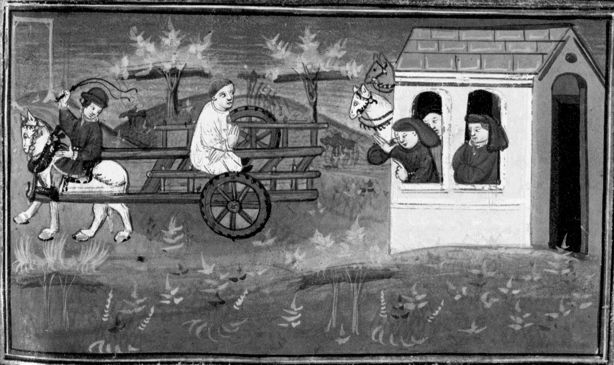 Décaméron, Théodore est conduit au lieu du supplice. Cinquième journée, nouvelle 7 - Giovanni Boccaccio
