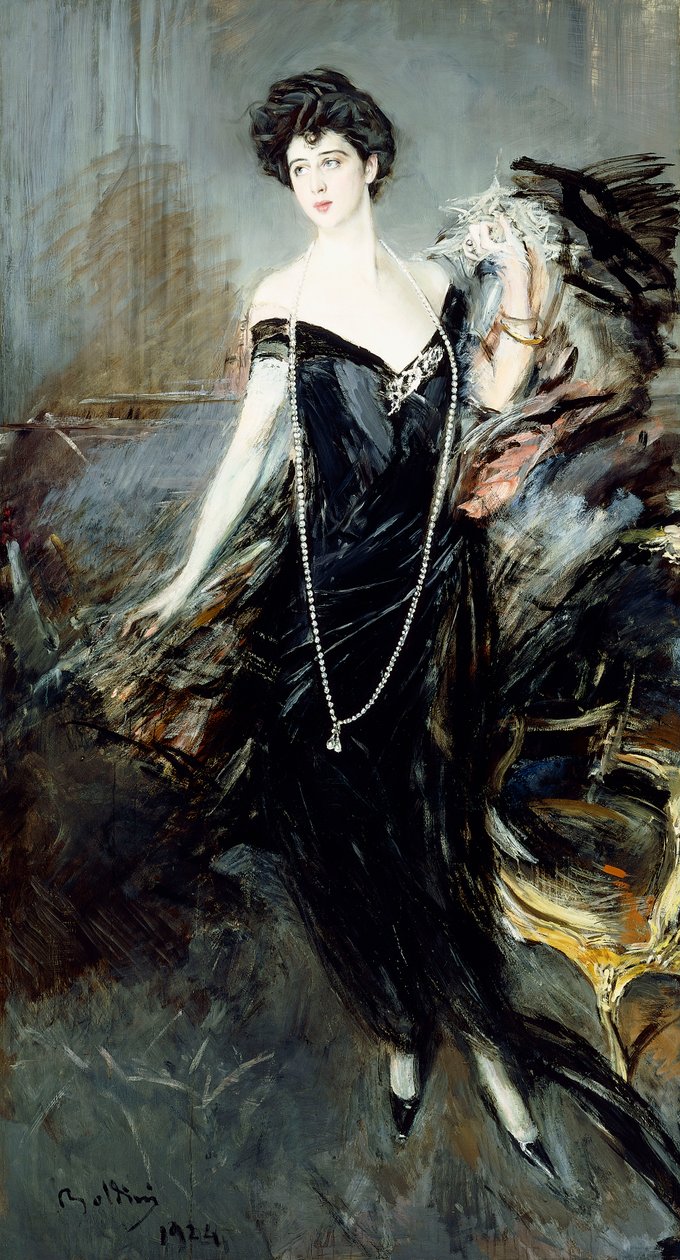 Portrait de Donna Franca Florio, 1924 - Giovanni Boldini