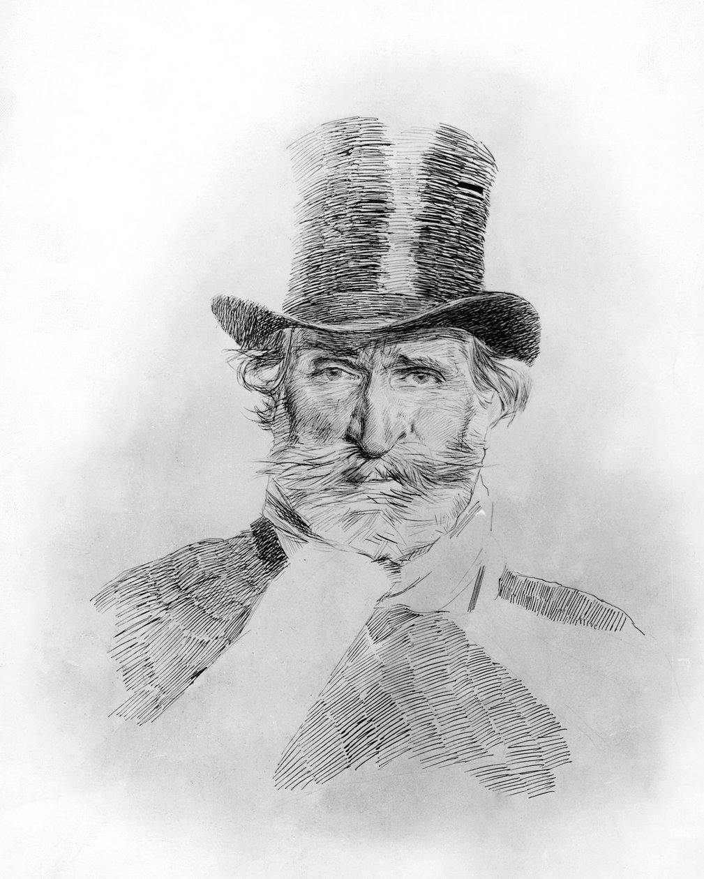 Portrait de Giuseppe Verdi - Giovanni Boldini