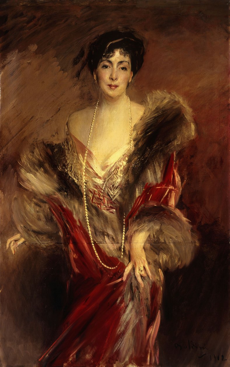 Portrait de Josefina A. de Errazuriz, 1912 - Giovanni Boldini