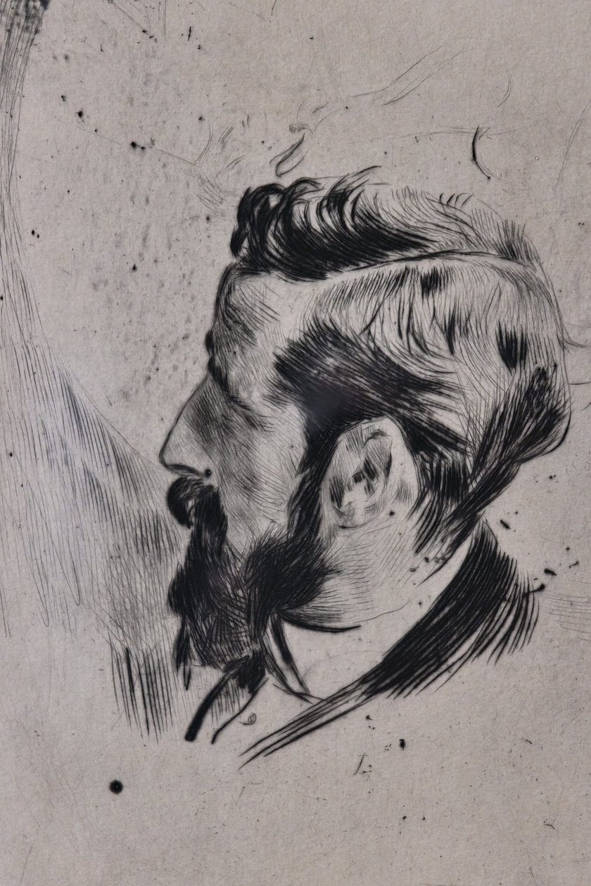 Portrait de Paul Helleu - Giovanni Boldini