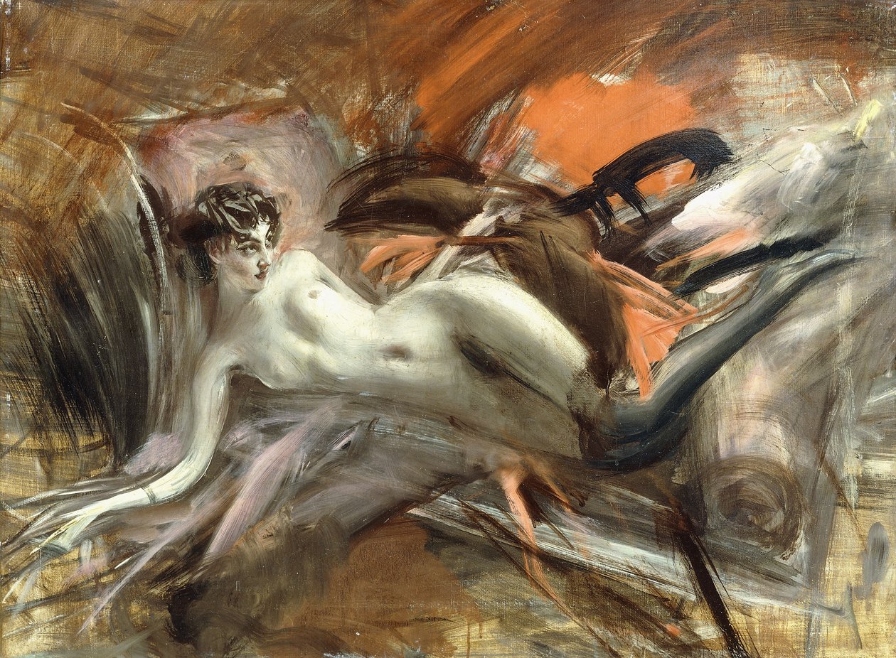 Nu allongé - Giovanni Boldini