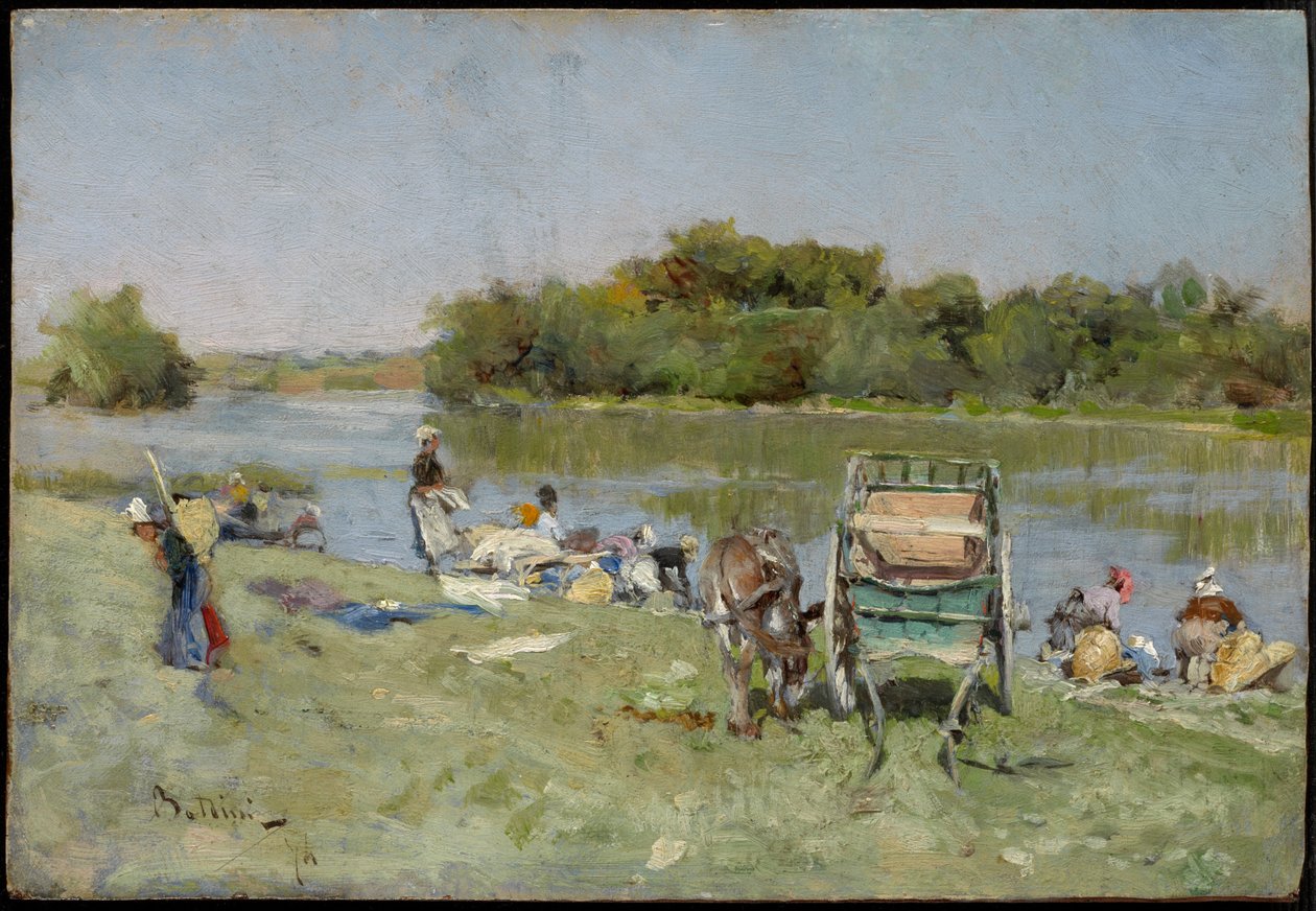 Lavandières - Giovanni Boldini