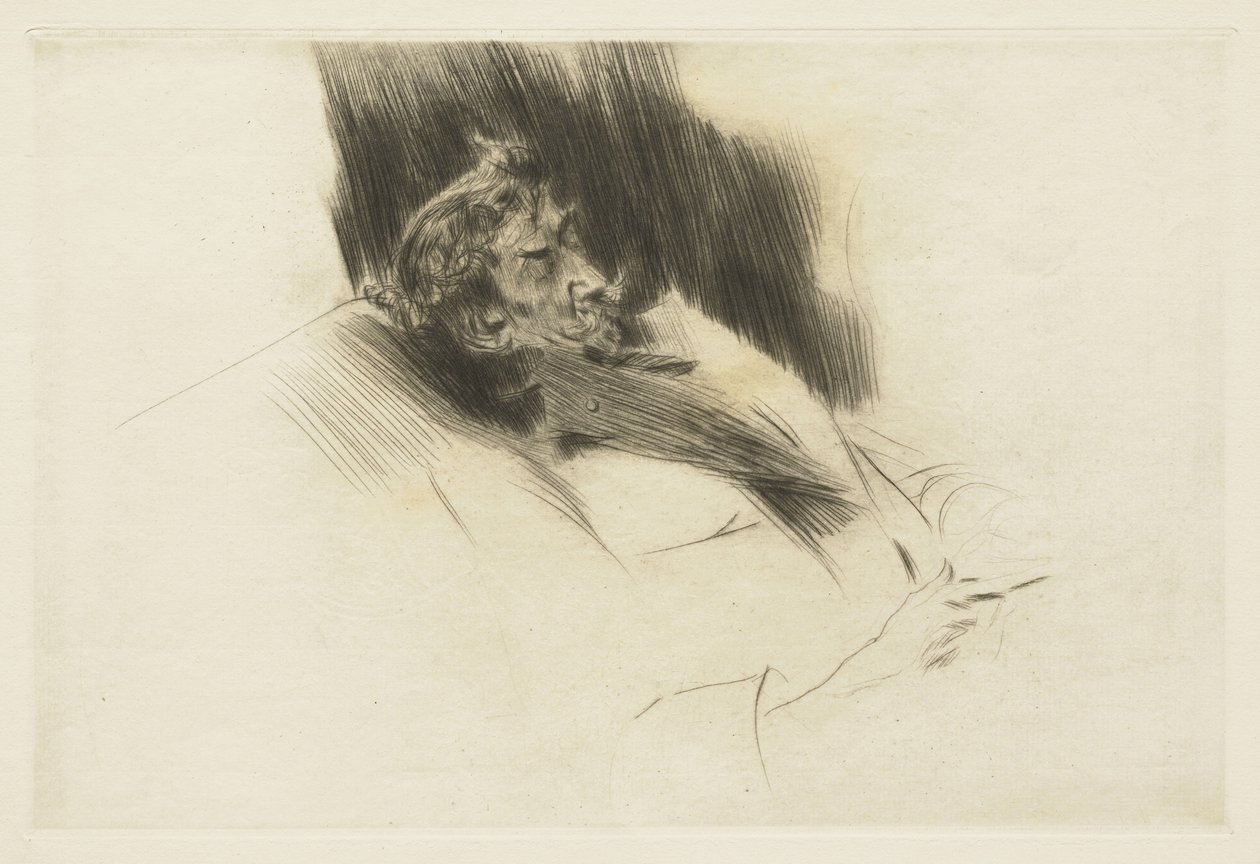 Whistler endormi, 1897 - Giovanni Boldini