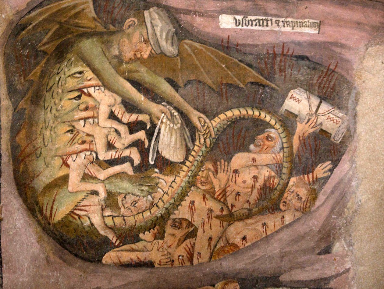 Le Jugement dernier (détail) - Giovanni Canavesio