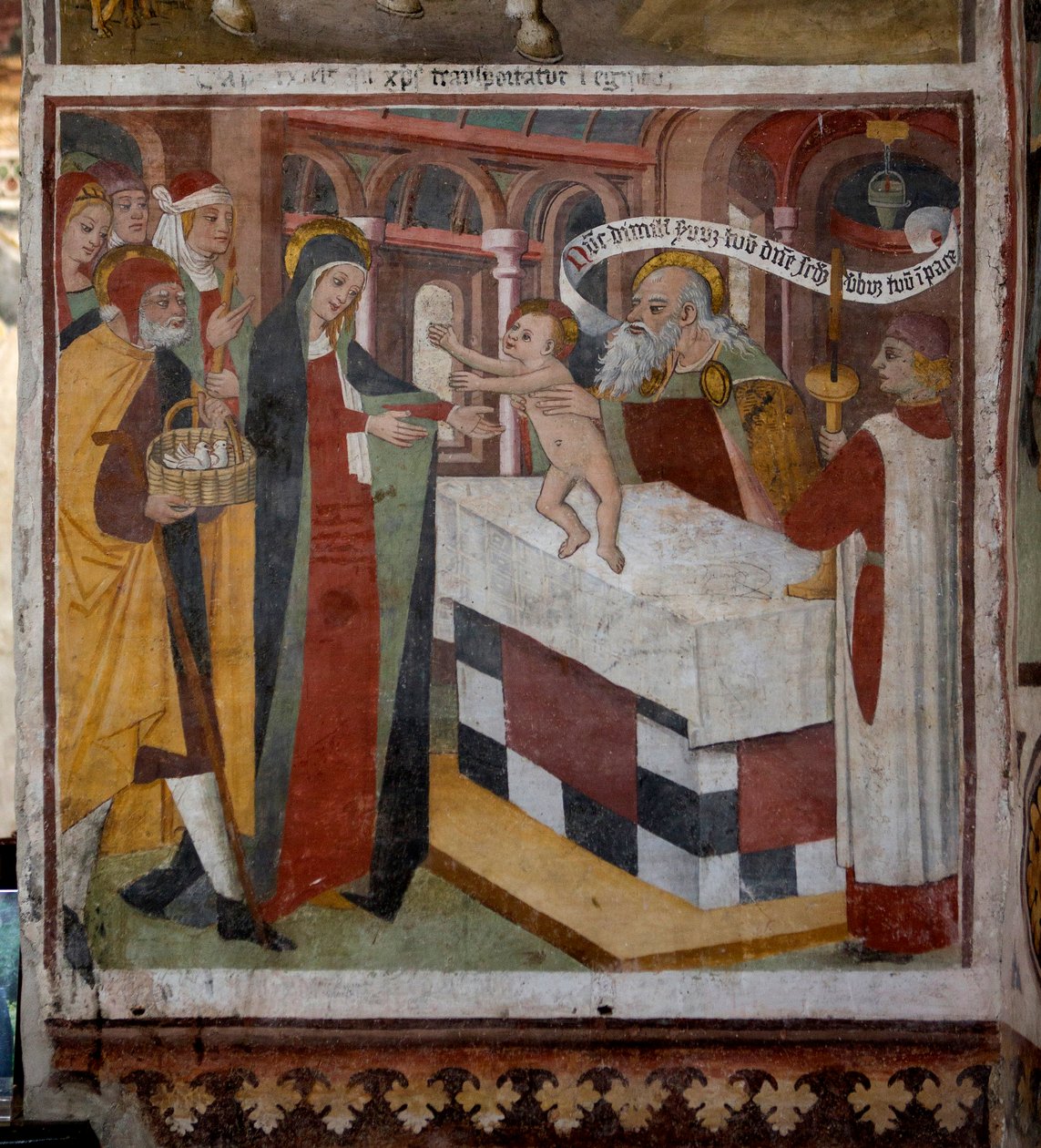 Présentation de Jésus au Temple, 1492 - Giovanni Canavesio