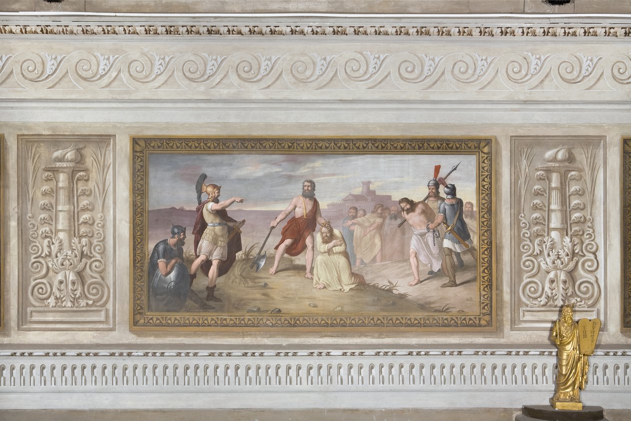 Le martyre de Saint Matthieu, des Histoires du Christ - Giovanni Chiarini