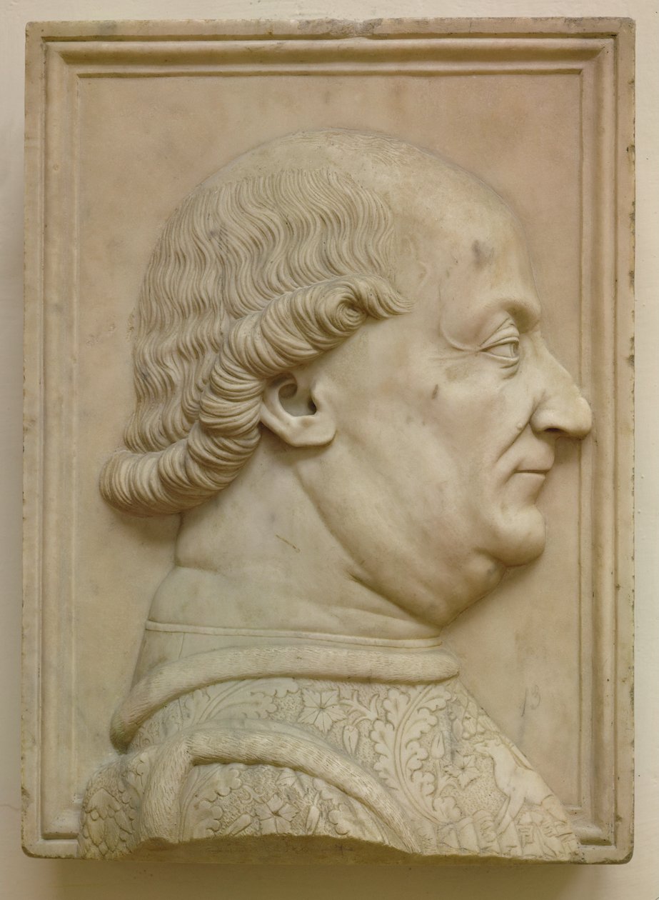 Francesco Sforza, duc de Milan, condottiere et successeur de la famille Visconti - Giovanni Cristoforo Romano