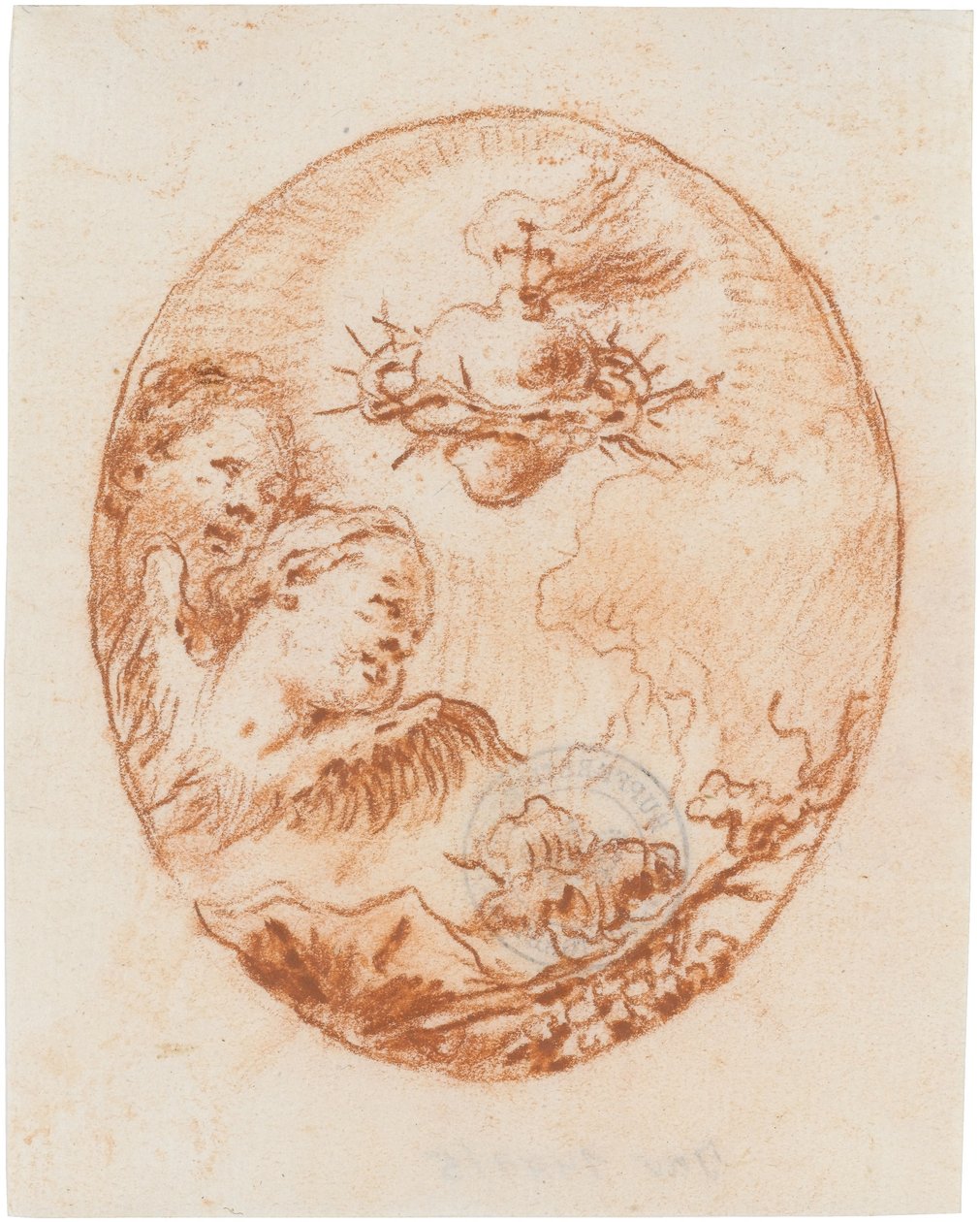 Das Herz Jesu - Giovanni Domenico Tiepolo
