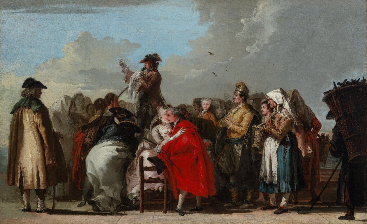 Le charlatan - Giovanni Domenico Tiepolo