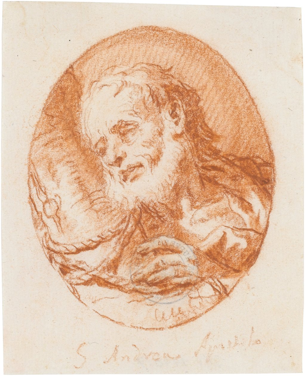 Saint André - Giovanni Domenico Tiepolo
