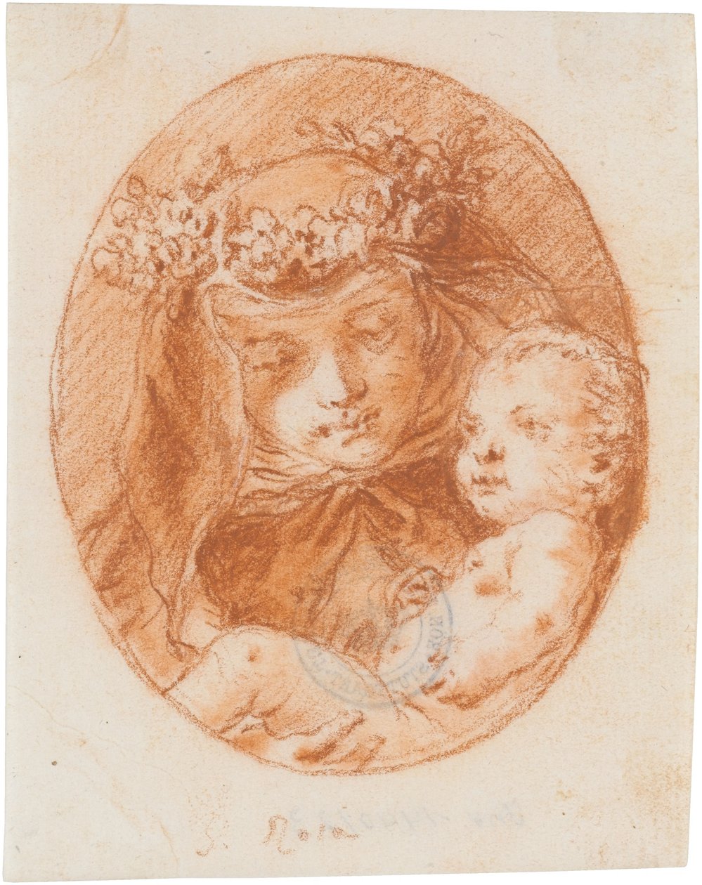 Die heilige Rosa - Giovanni Domenico Tiepolo