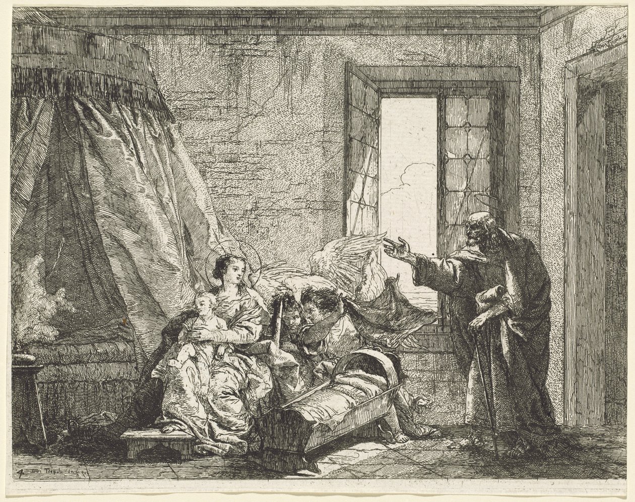 Joseph transmet à Marie l