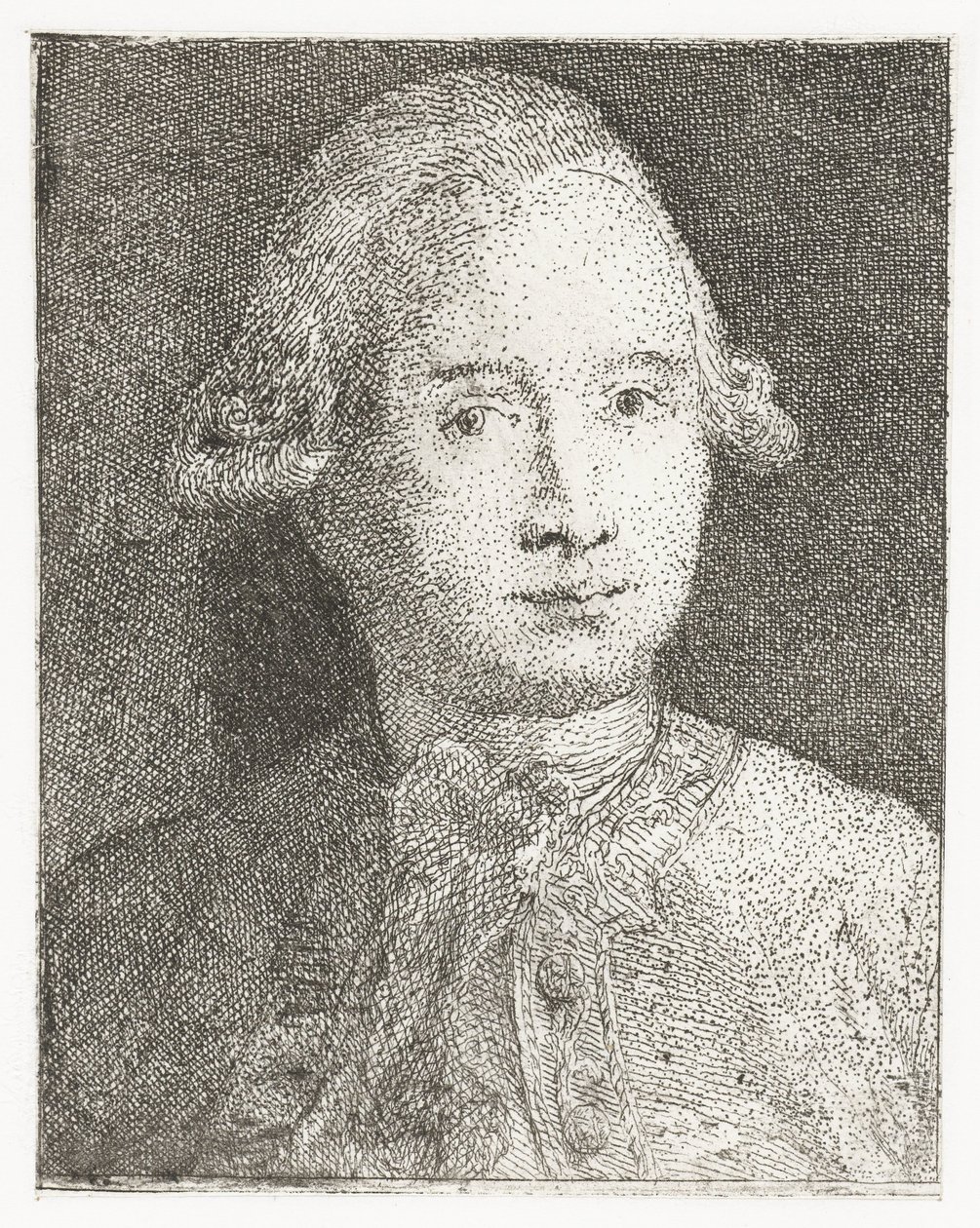 Portrait de Giovanni Domenico Tiepolo - Giovanni Domenico Tiepolo