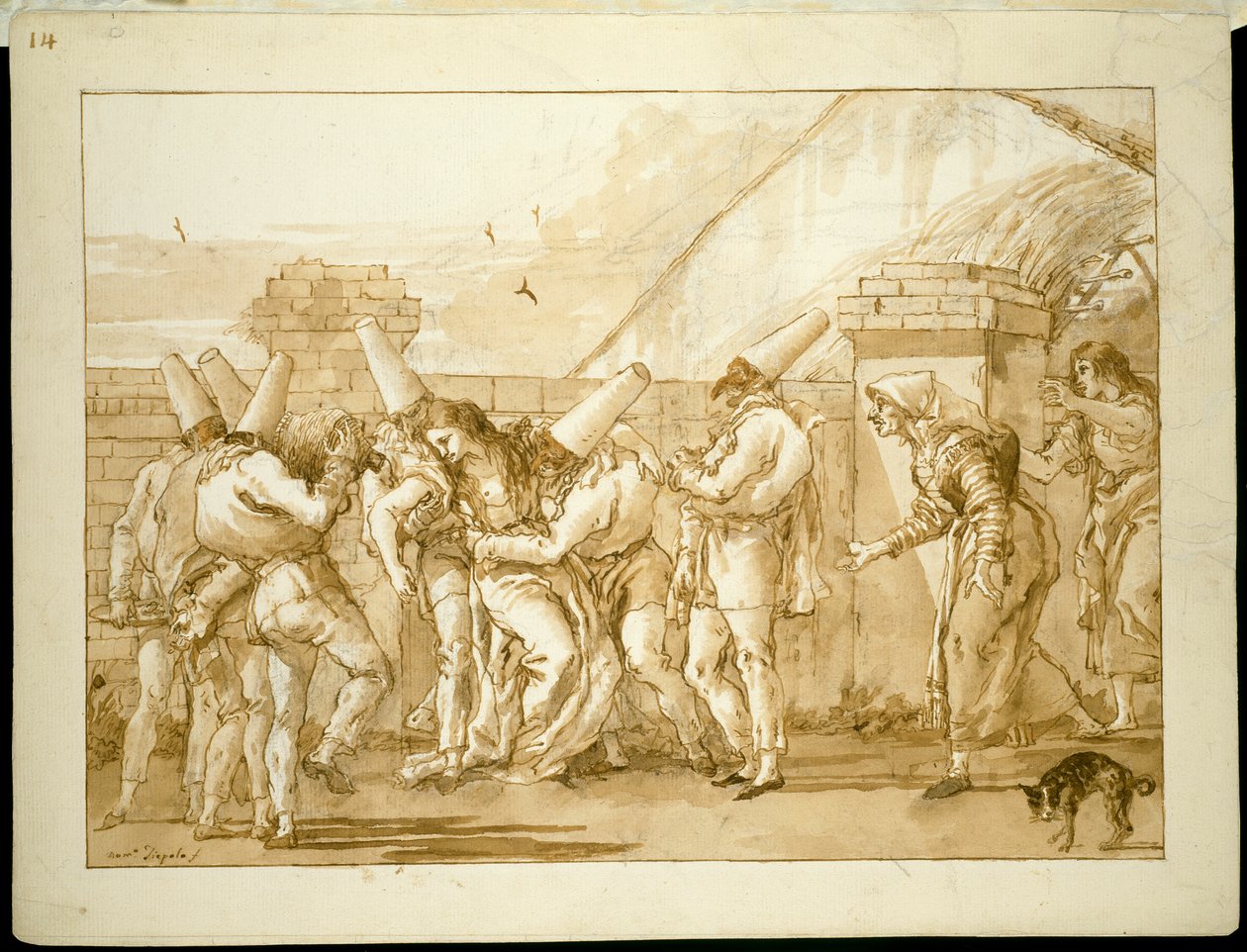 La maîtresse de Punchinello s
