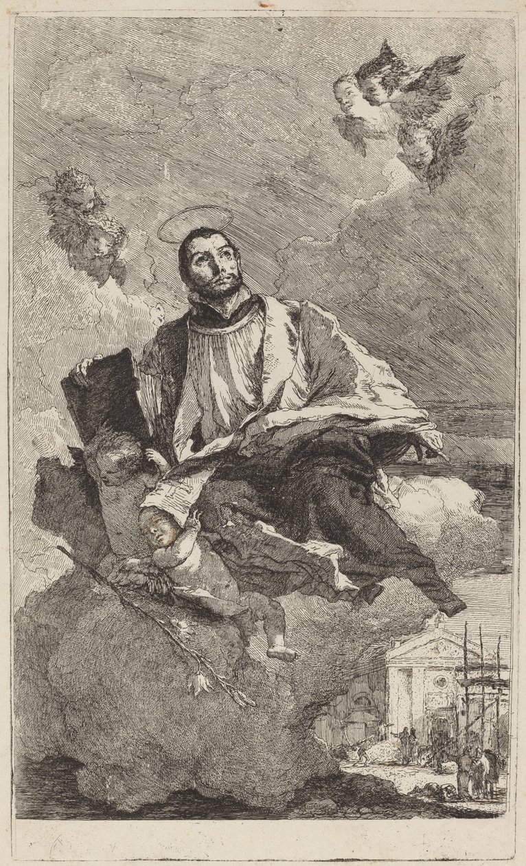 Saint Gaetano de Thiene - Giovanni Domenico Tiepolo