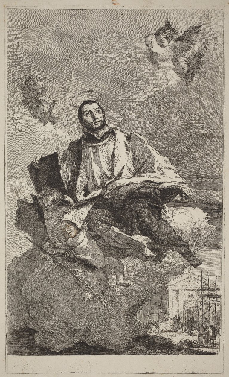Saint Gaétan de Thiene - Giovanni Domenico Tiepolo