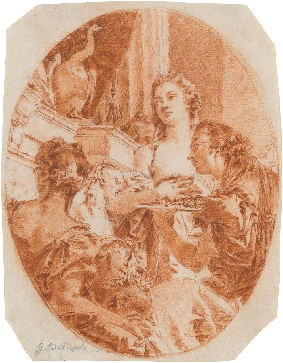 Tarquin et Lucrèce - Giovanni Domenico Tiepolo