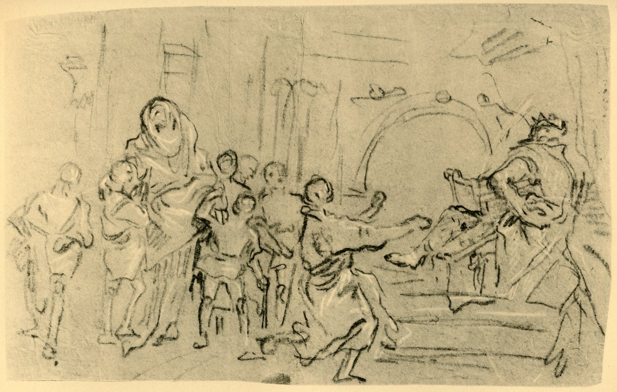 La mère des Maccabées devant Antiochus, vers 1759, 1928 - Giovanni Domenico Tiepolo