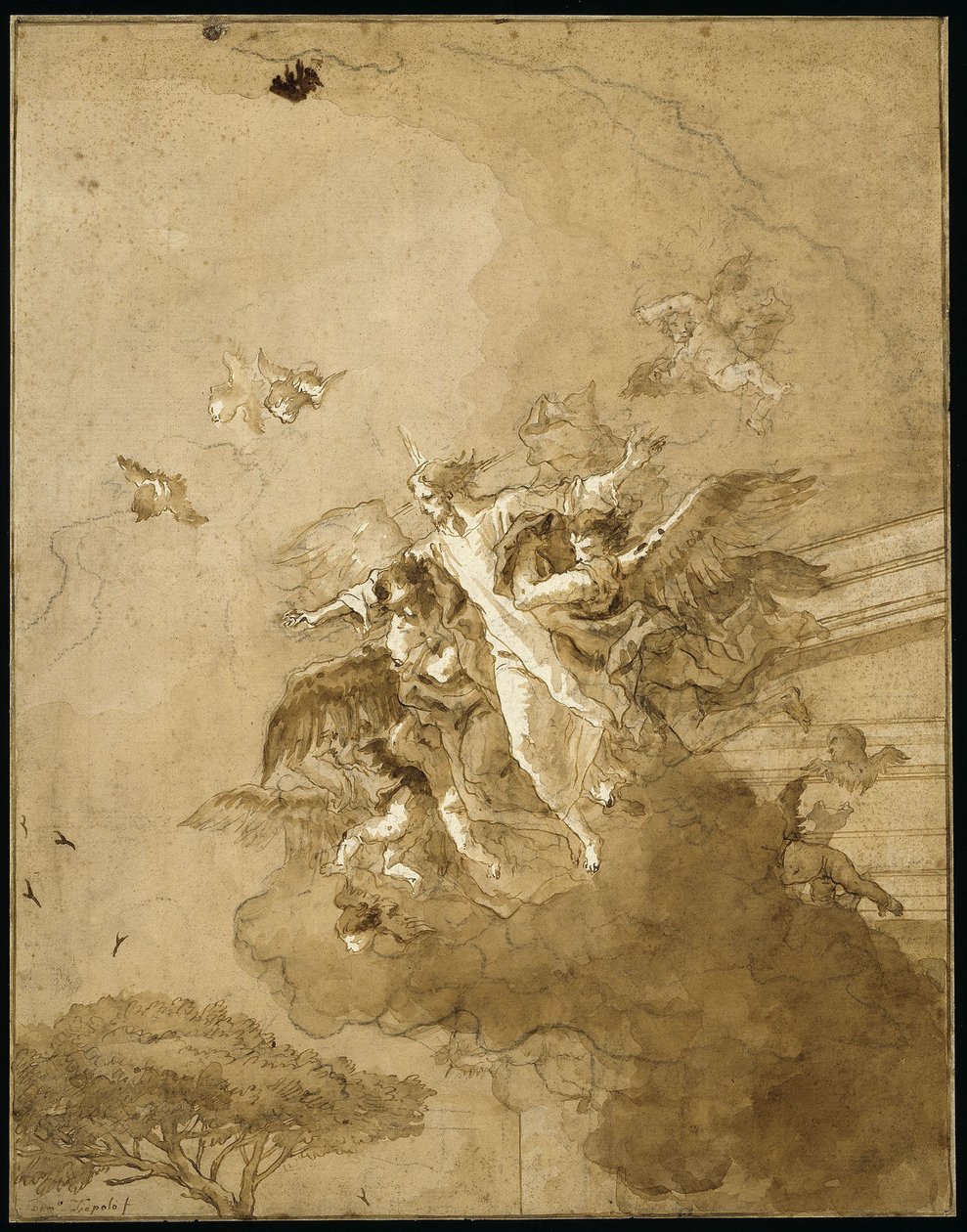 Triomphe de la Résurrection du Christ - Giovanni Domenico Tiepolo