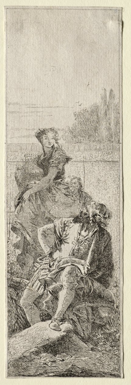 Deux paysans - Giovanni Domenico Tiepolo