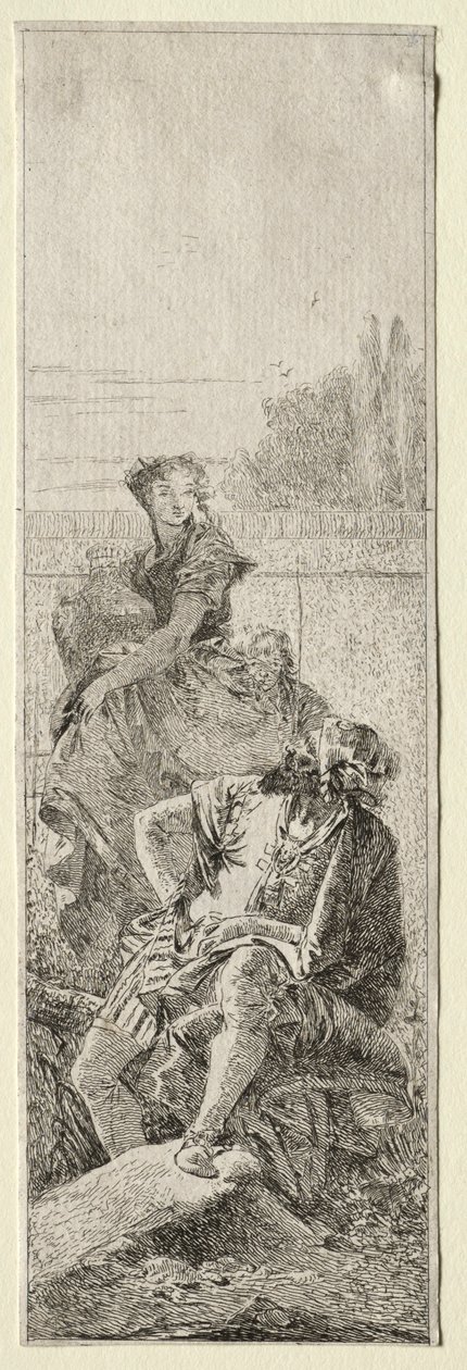 Deux paysans - Giovanni Domenico Tiepolo