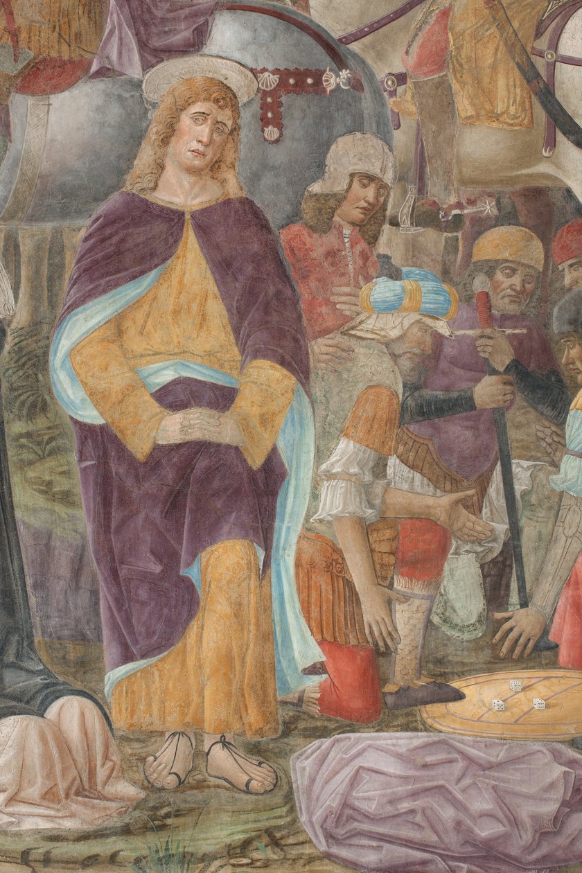 Milan, Réfectoire du Cenacolo Vinciano, Donato Montorfano, Crucifixion du Christ - Giovanni Donato Montorfano