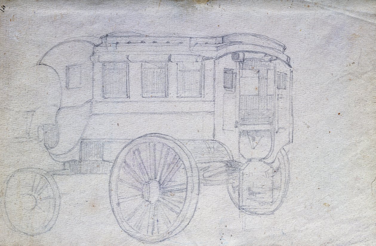 Carrosse - Giovanni Fattori