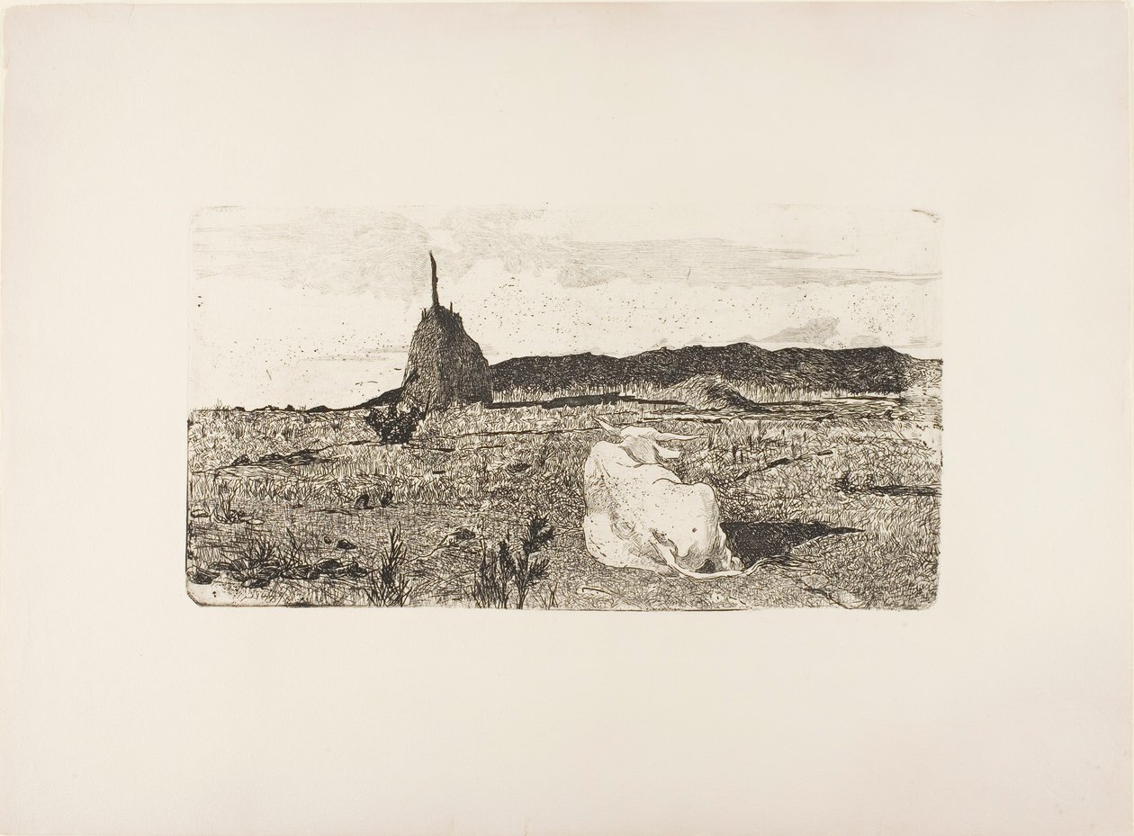 Vache sacrée - Giovanni Fattori