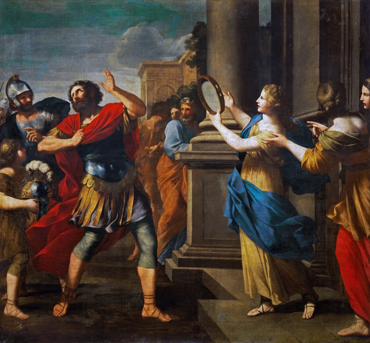 Baroque : La fille de Jephté - Giovanni Francesco Romanelli