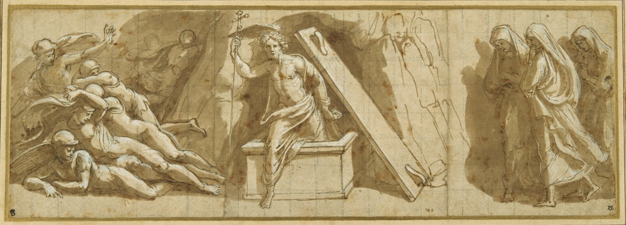 La Résurrection - Giovanni Francesco (c.1488-1528) Penni