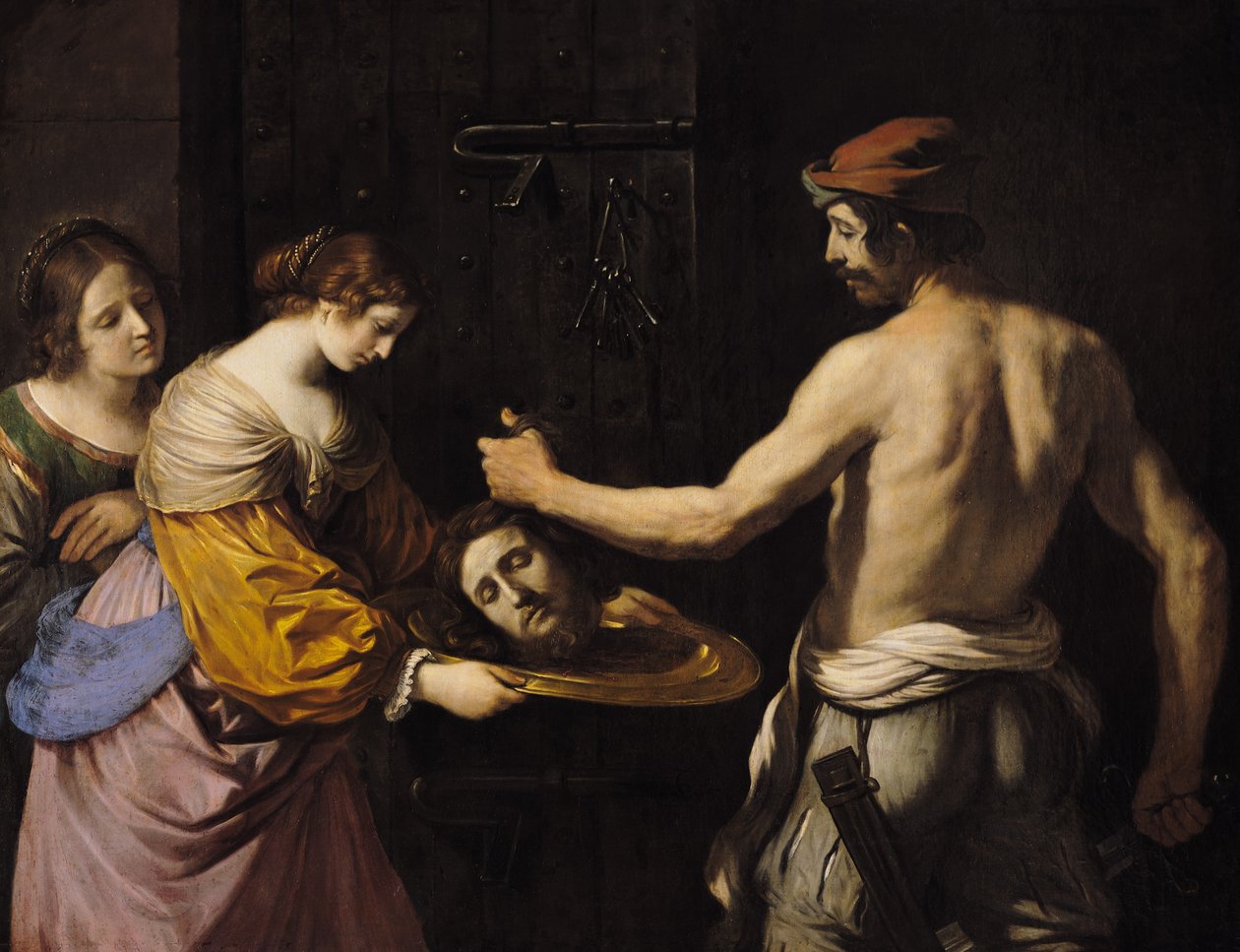 Salomé recevant la tête de Saint Jean-Baptiste, 1637 - Giovanni Francesco Barbieri