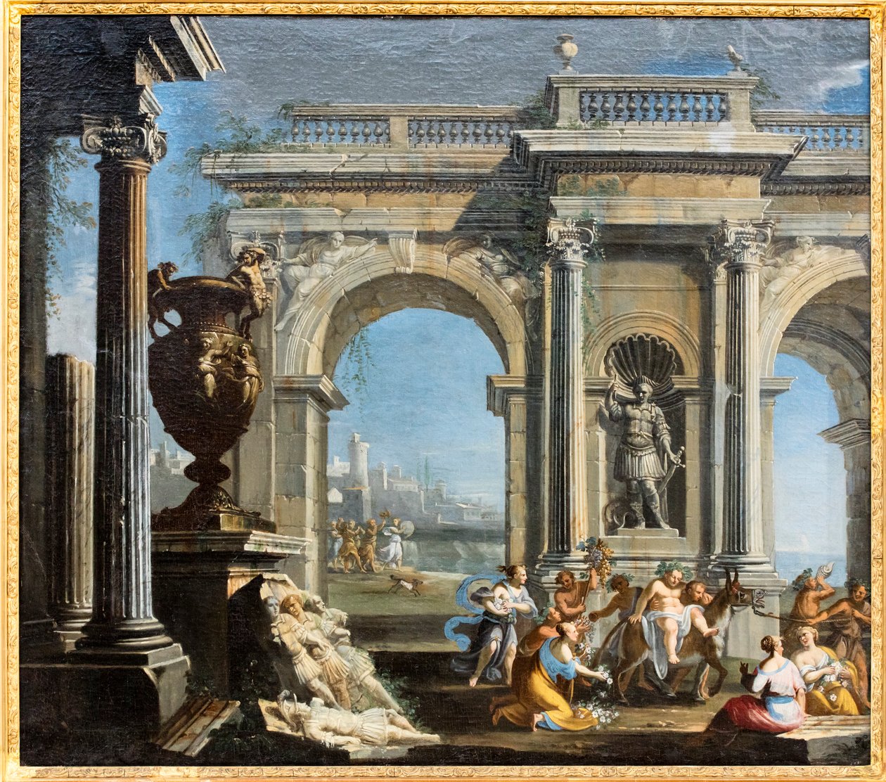 Le triomphe de Silène - Giovanni Ghisolfi
