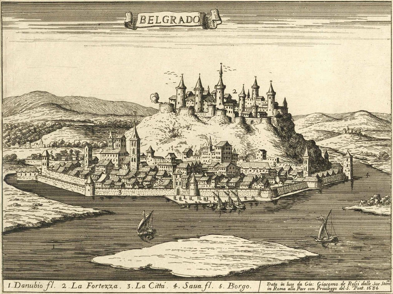 Château de Belgrade (Giovanni Giacomo De Rossi, 1683) - Giovanni Giacomo De Rossi