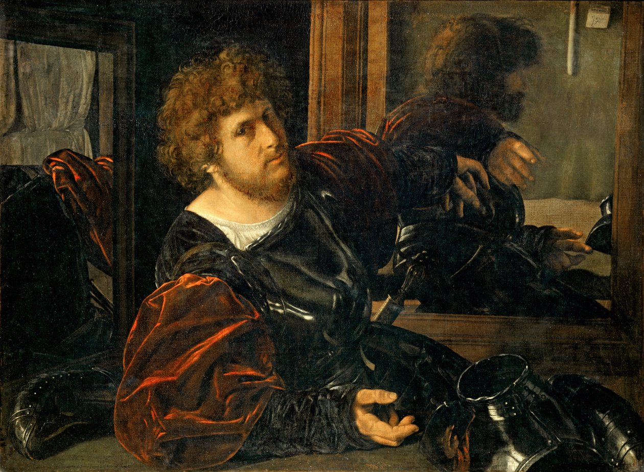 Autoportrait, dit autrefois Portrait de Gaston de Foix - Selfportrait, previously known as Portrait of Gaston de Foix … - Giovanni Girolamo Savoldo
