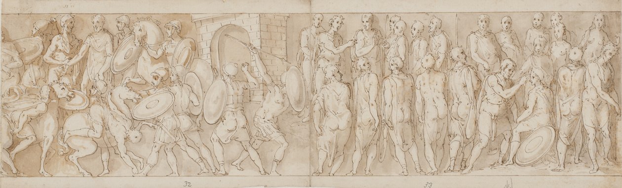 Restauration moderne (XL); un chef allemand se rend (XLI); une visite au camp romain (début de XLII) - Giovanni Guerra