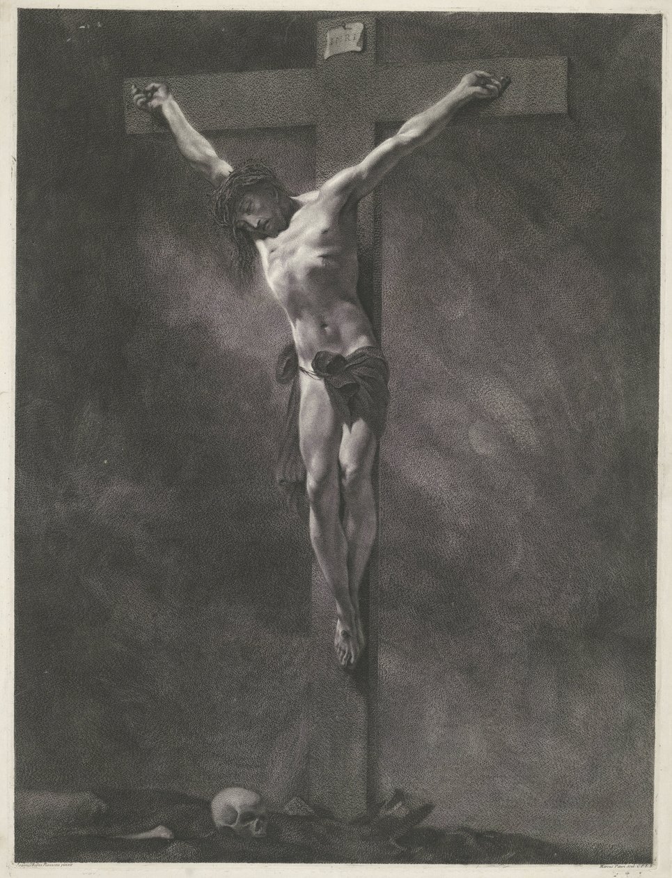 Christ en croix - Giovanni Marco Pitteri