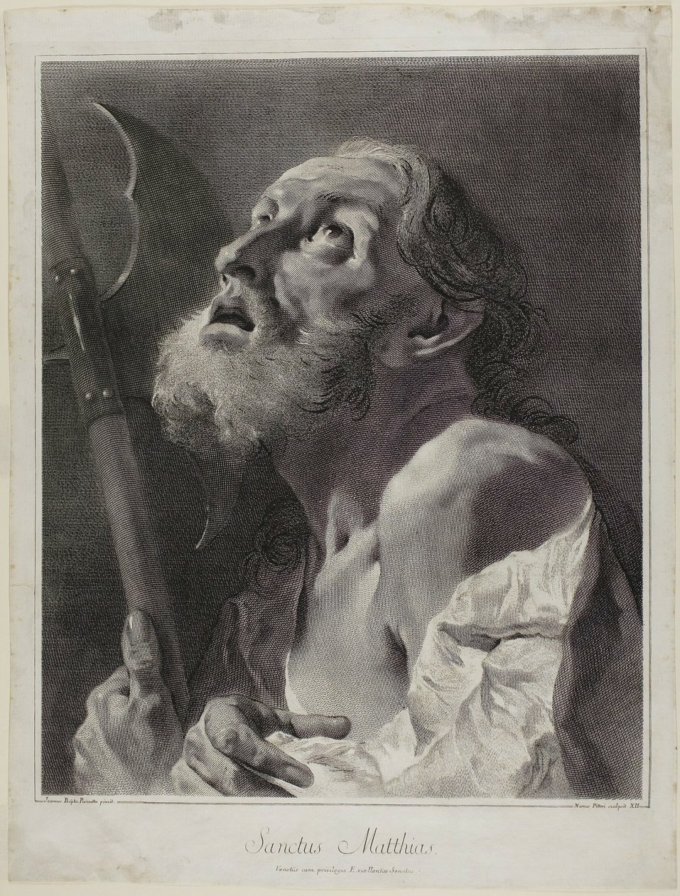 Dieu le Père et onze des douze apôtres - Giovanni Marco Pitteri