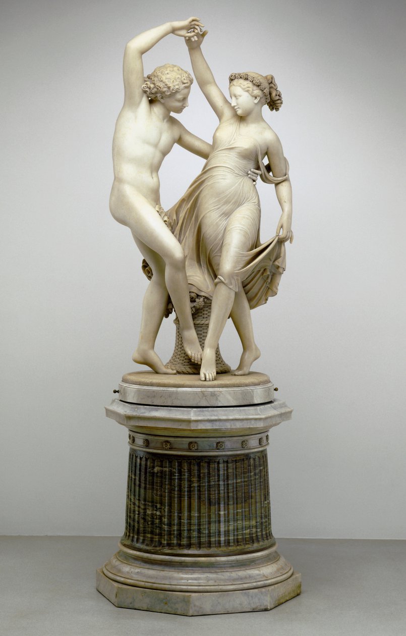 Zéphyr dansant avec Flora, 1870 - Giovanni Maria Benzoni