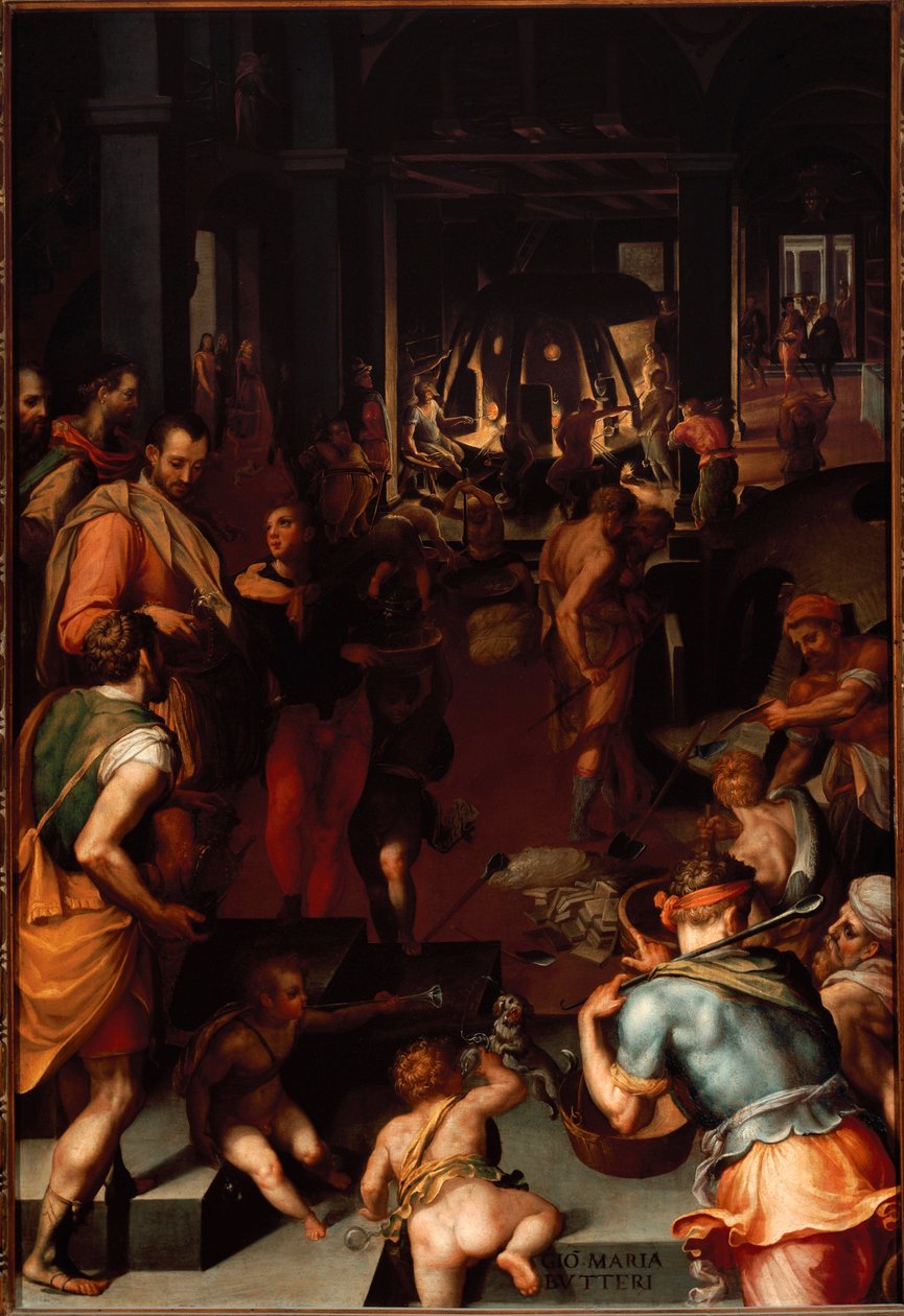 Ateliers de fabrication de verre - Giovanni Maria Butteri