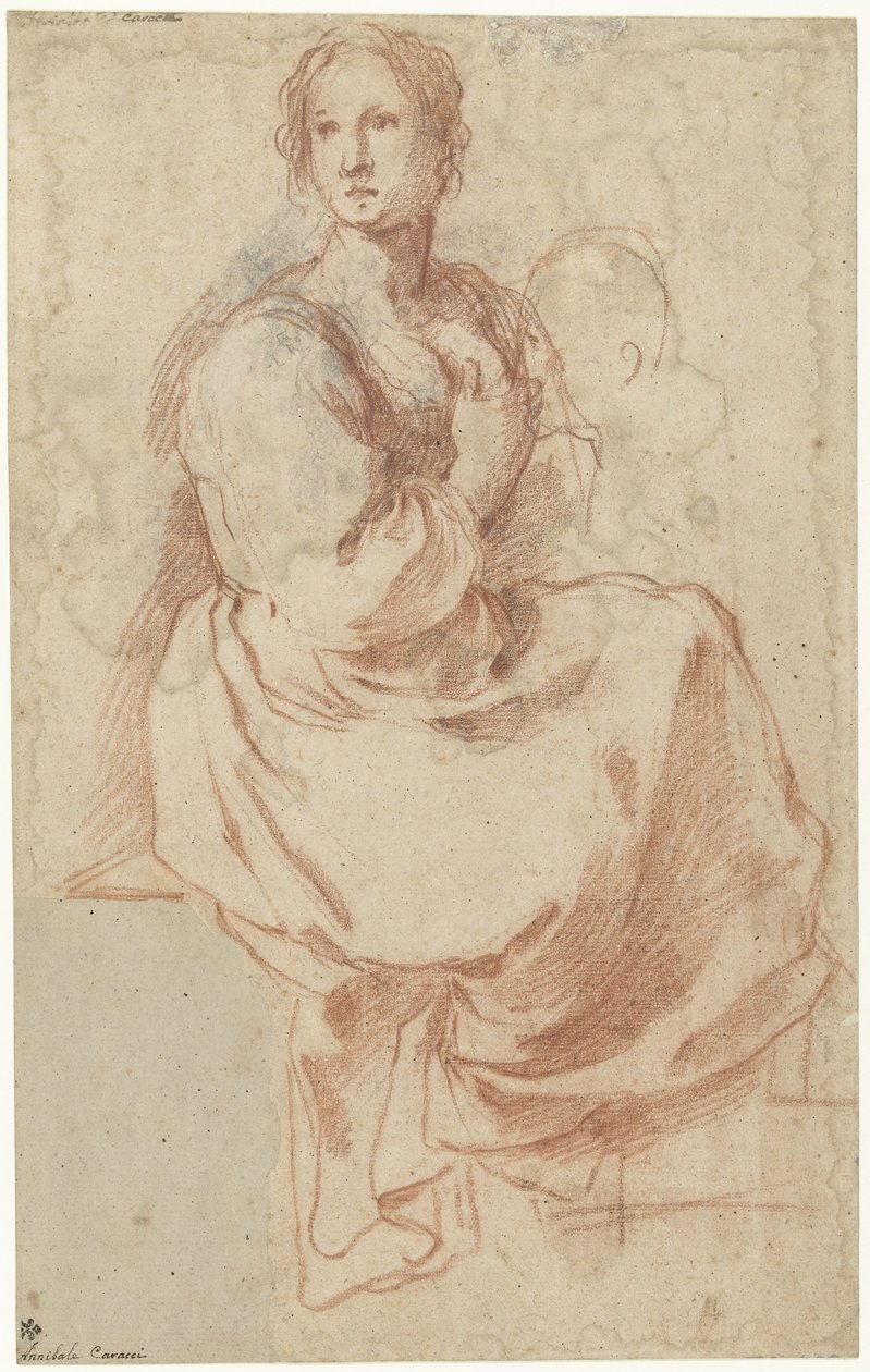 Étude pour Pero - Giovanni Martinelli (attributed to)