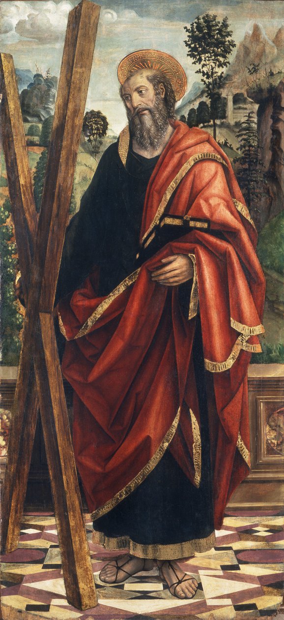 Saint André - Giovanni Martino Spanzotti