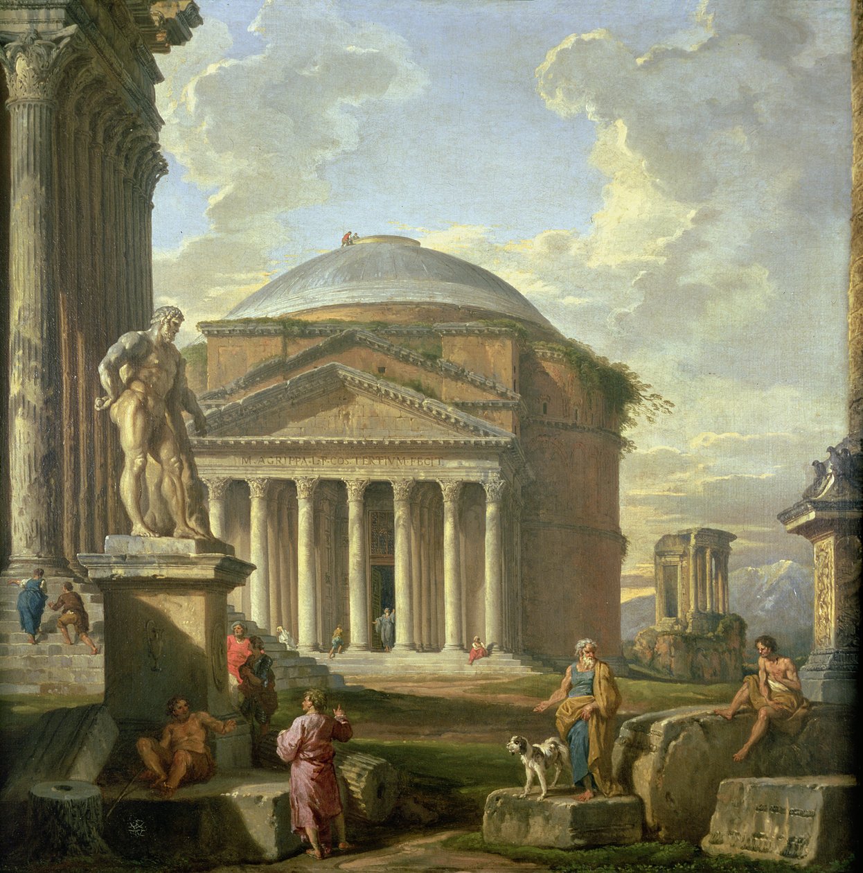 Vue du Panthéon, l
