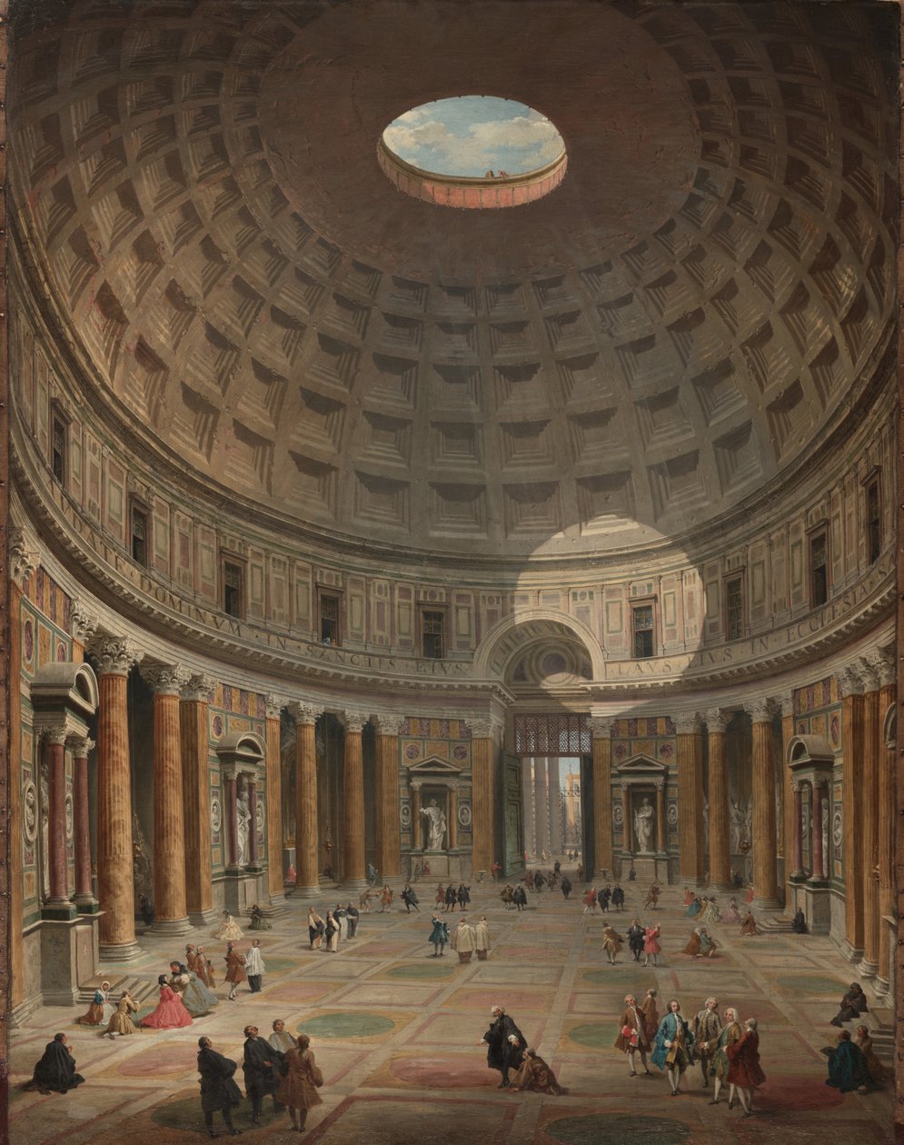 Intérieur du Panthéon, Rome - Giovanni Paolo Pannini
