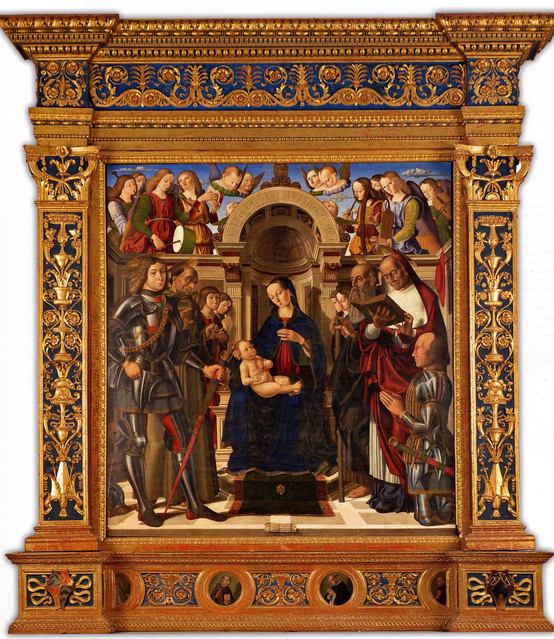 Pala Oliva. La Vierge à l