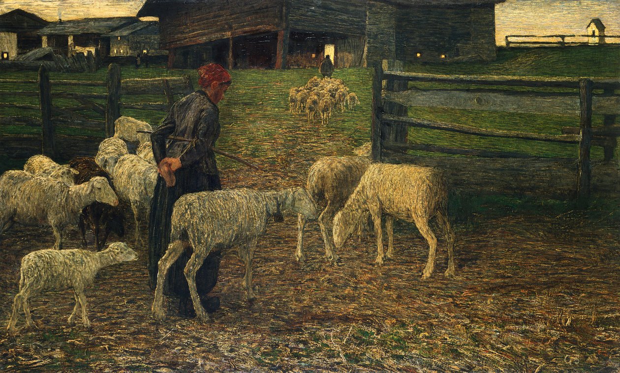 Retour au bercail - Giovanni Segantini